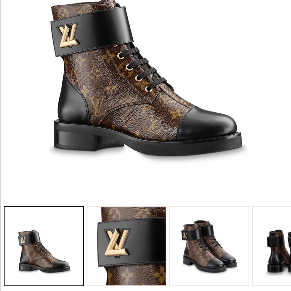 Louis Vuitton Wonderland Flat Ranger Boot